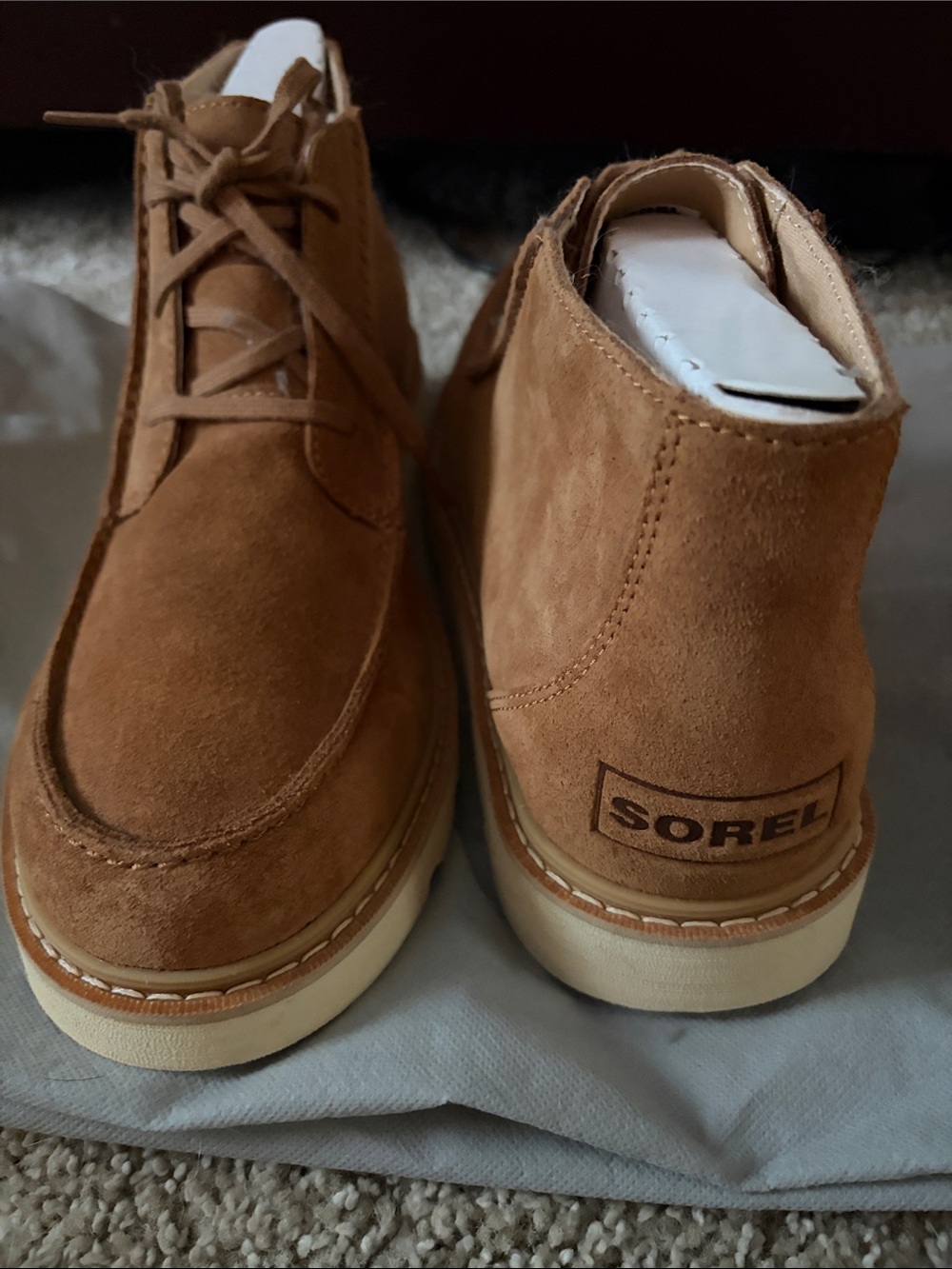 NWOT Sorel Men's Chestnut Suede Chukka Boots